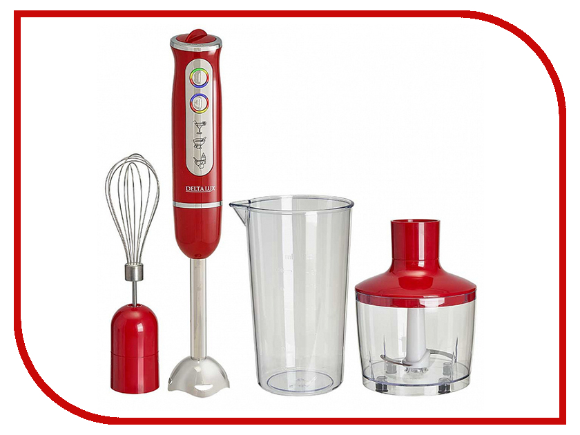

Блендер Delta Lux DL-7039B Red, DL-7039B