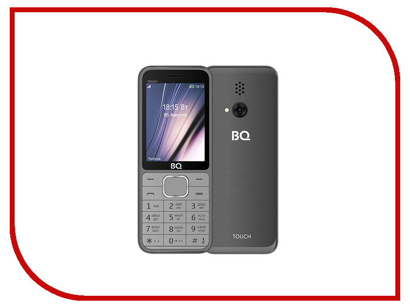 

Сотовый телефон BQ 2429 Touch Gray