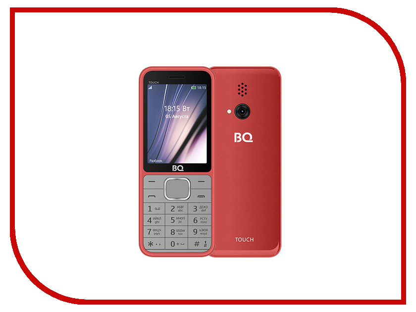

Сотовый телефон BQ 2429 Touch Red
