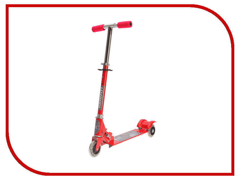 

Самокат Graffiti Direct Red 2884990