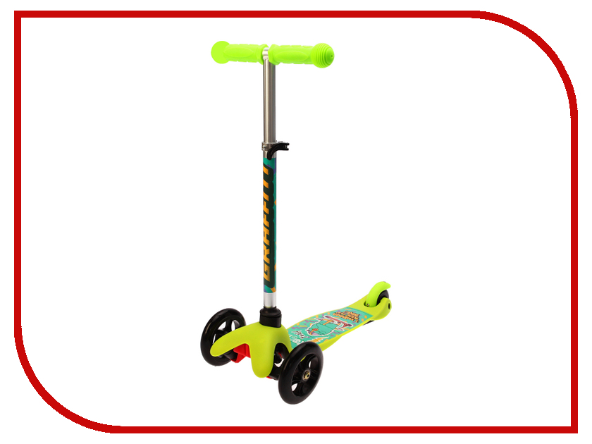 

Самокат Graffiti TK02 Green 2884945