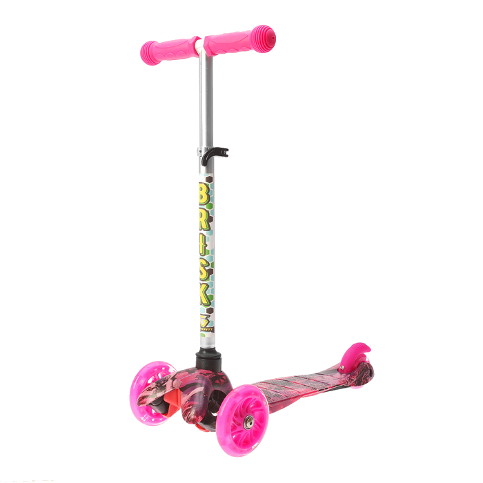 

Самокат Graffiti Brisk TK02W Pink 2884960, Brisk TK02W