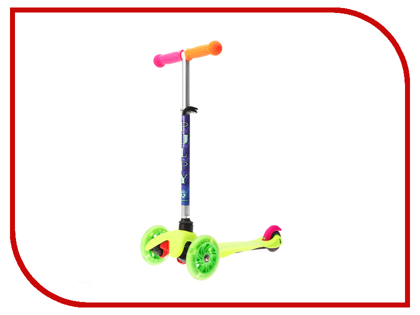 

Самокат Graffiti Pulpy TK020 Green-Light 2884956