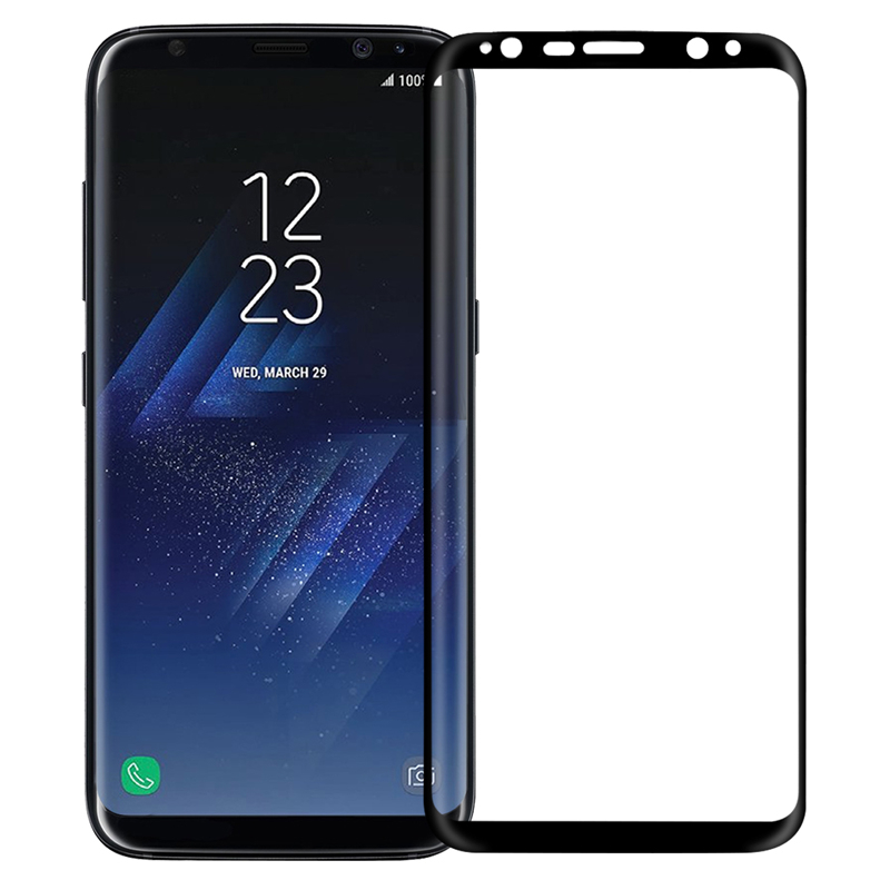 

Аксессуар Защитное стекло для Samsung Galaxy S8 Plus Solomon 3D Black, Samsung Galaxy S8 Plus