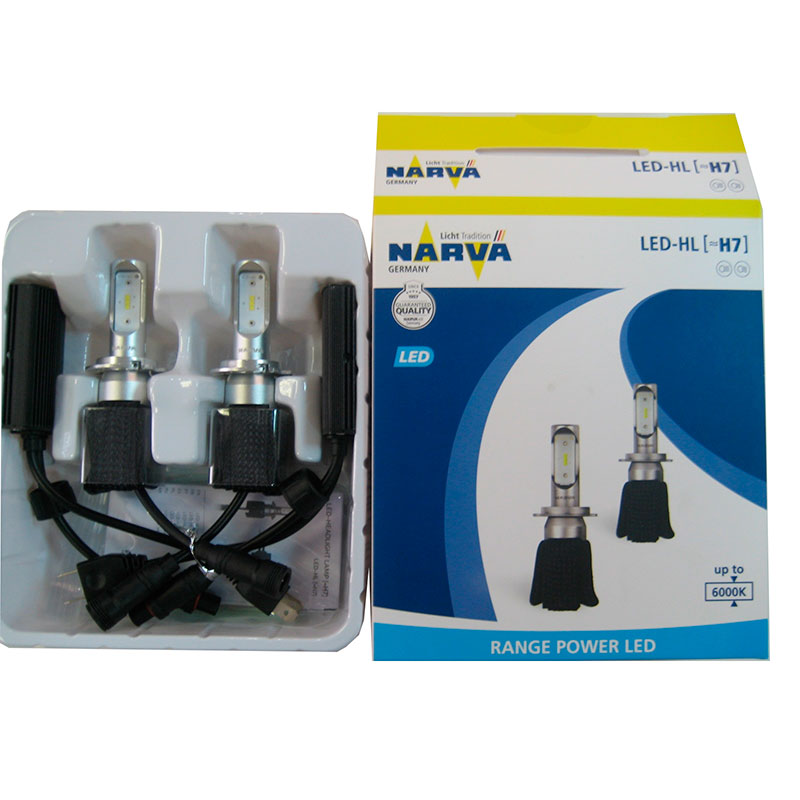 фото Лампа narva range power led h7 16w 12v 18005 (2 штуки)