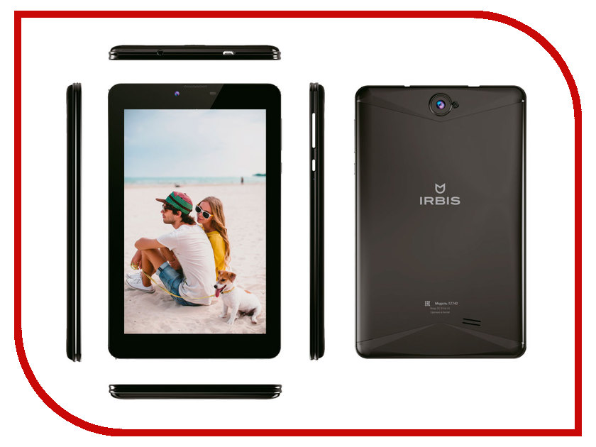 

Планшет Irbis TZ742 Black (Spreadtrum SC7731G 1.3 GHz/1024Mb/8Gb/3G/Wi-Fi/Bluetooth/GPS/Cam/7.0/1280x800/Android)
