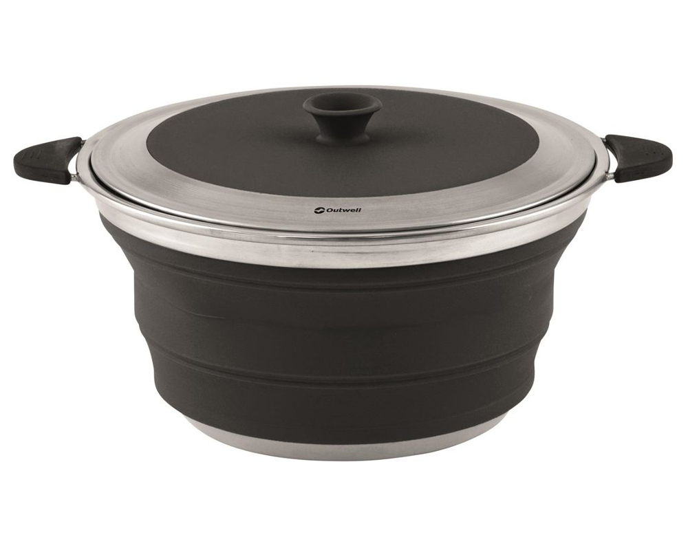 

Outwell Collaps Pot with Lid 4.5L Midnight Black 650631, Collaps Pot