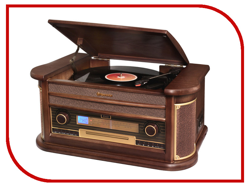 

Проигрыватель Roadstar HIF-1996BT Wood