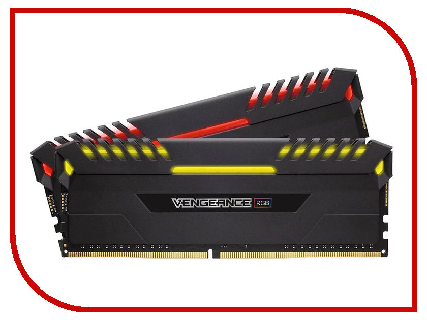 

Модуль памяти Corsair Vengeance RGB DDR4 DIMM 3200MHz PC4-25600 CL16 - 32Gb KIT (2x16Gb) CMR32GX4M2D3200C16
