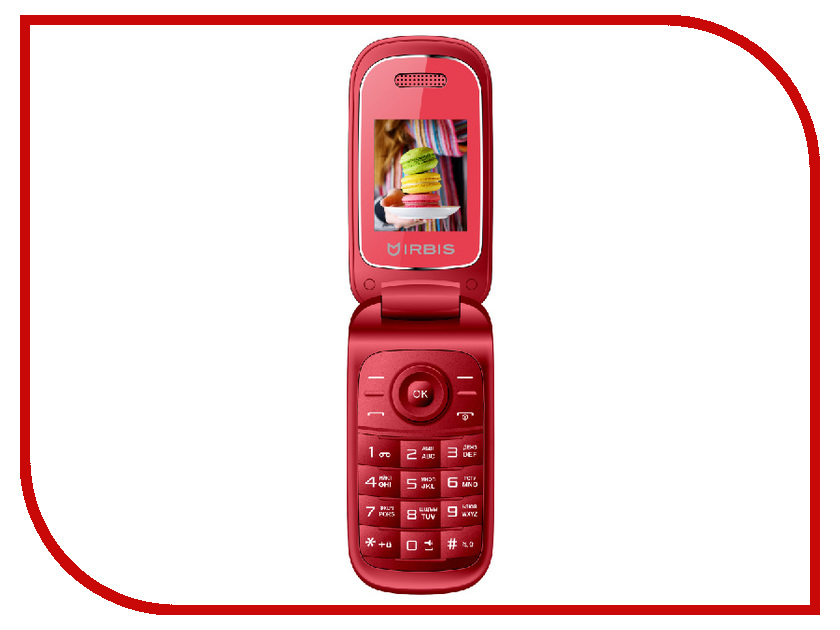 

Сотовый телефон Irbis SF15 Red