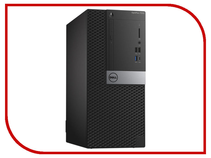 

Настольный компьютер Dell OptiPlex 7050 MT Black-Silver 7050-4853 (Intel Core i7-6700 3.4 GHz/16384Mb/1000Gb+256Gb SSD/DVD-RW/AMD Radeon R7 M450 4096Mb/LAN/Linux)