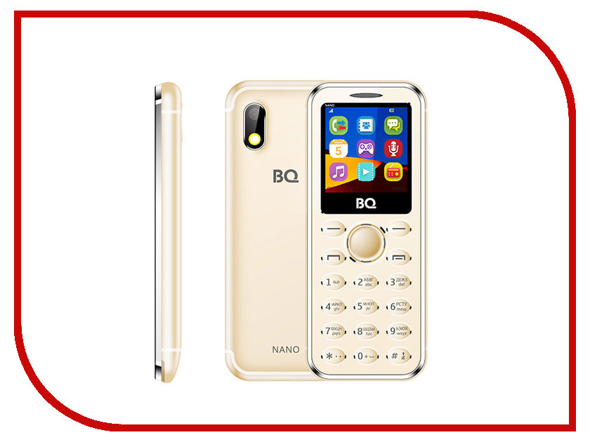 

Сотовый телефон BQ BQ-1411 Nano Gold