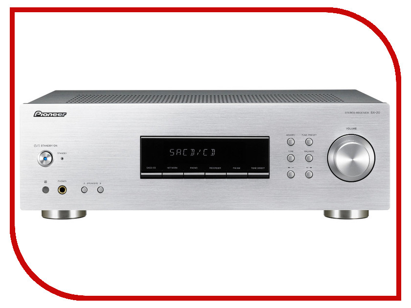 

Ресивер Pioneer SX-20 Silver