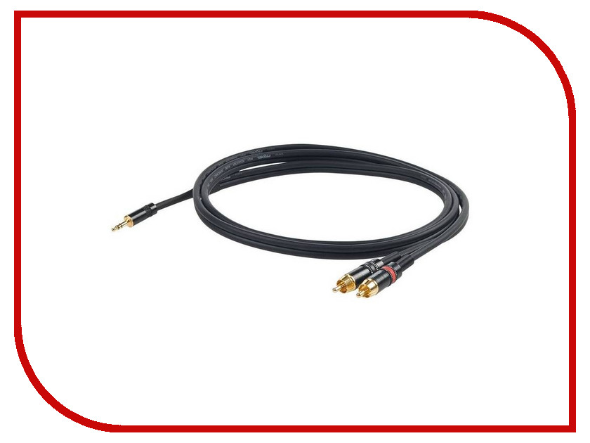 

Аксессуар Proel 3.5 Jack - 2xRCA 3.0m CHLP215LU5