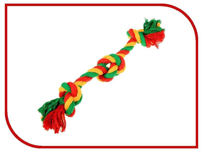 

Канатный грейфер Doglike 3 узла средний Yellow-Green-Red