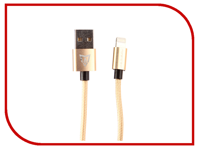 

Аксессуар Monsterskin MS Flash USB - Lightning 1.0m Gold