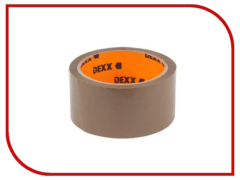 

Клейкая лента для упаковки (Скотч) Dexx 12057-50-50_z01 48mm 50m Brown