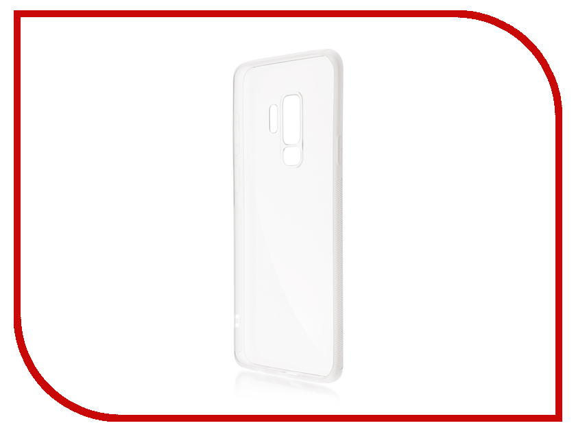 фото Аксессуар Чехол Brosco для Samsung Galaxy S9 Plus Silicone Transparent SS-S9P-NEWTPU-TRANSPARENT