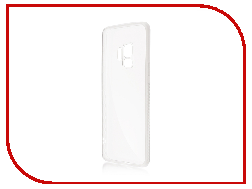 фото Аксессуар Чехол Brosco для Samsung Galaxy S9 Silicone Transparent SS-S9-NEWTPU-TRANSPARENT