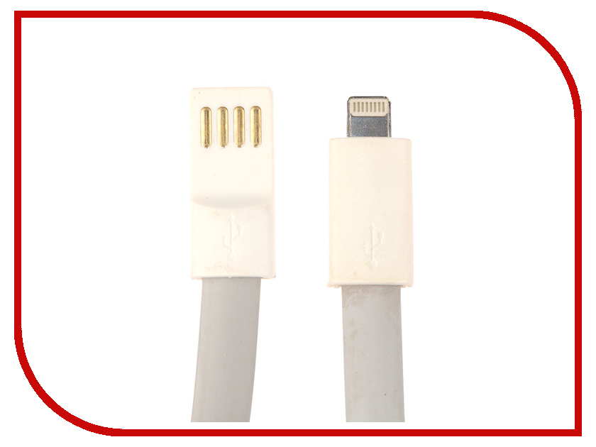 

Аксессуар Aksberry USB - Lightning 8-pin Magnetic 22cm Grey