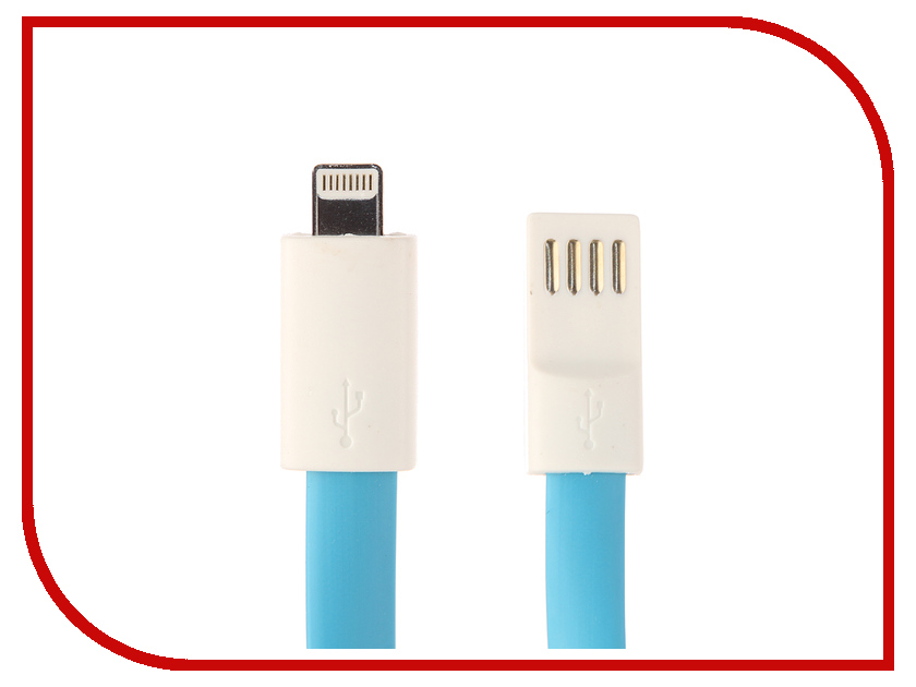 

Аксессуар Aksberry USB - Lightning 8-pin Magnetic 22cm Blue