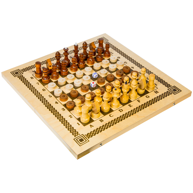 фото Игра Орловские шахматы Шашки, шахматы, нарды C-11/B-7 228003
