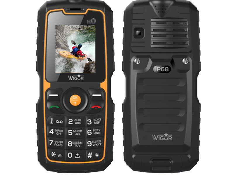 

Сотовый телефон Wigor H0 DS Black, H0 DS