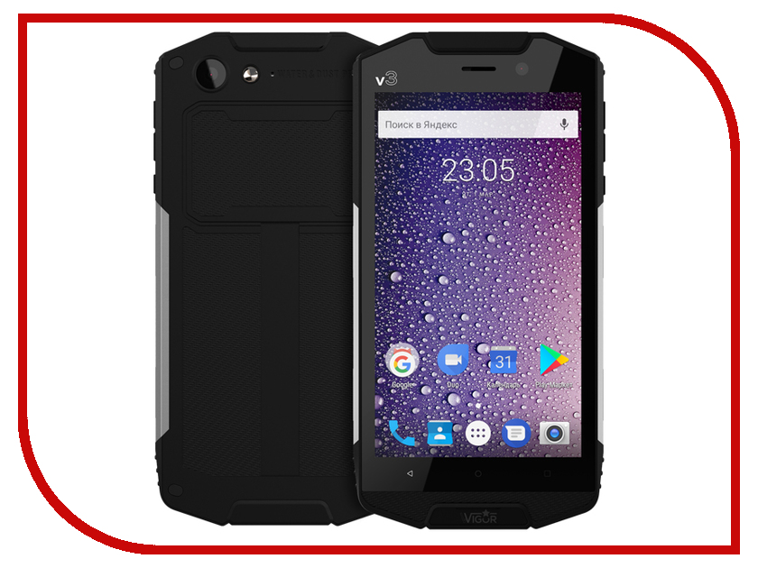 

Сотовый телефон Wigor V3 DS Black, V3 DS
