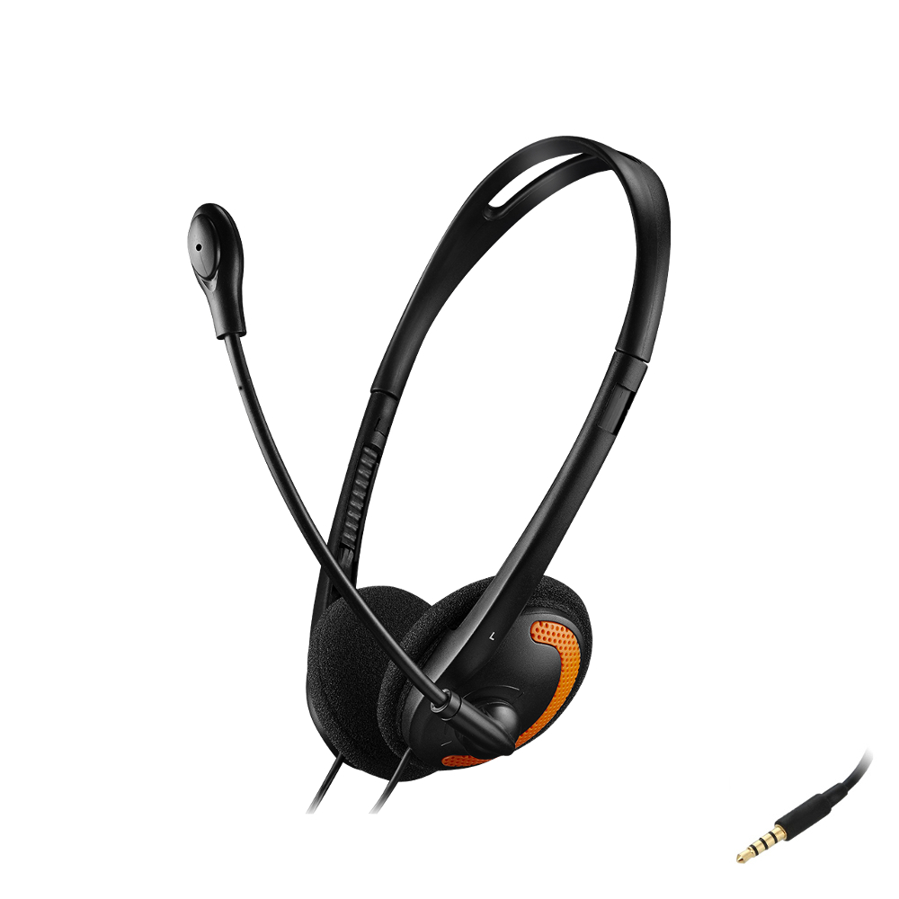 фото Canyon PC Headset Black-Orange OSCNSCHS01BO