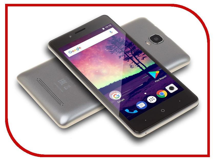

Сотовый телефон Digma VOX S509 Silver