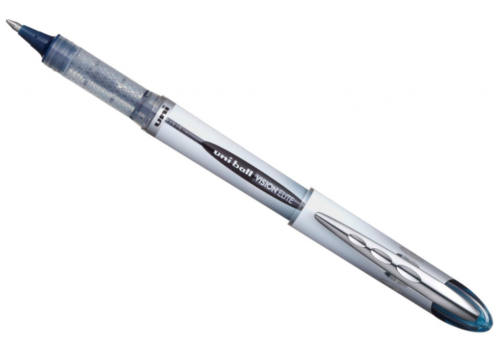 

Ручка-роллер UNI Uni-Ball Vision Elite корпус Grey, стержень Blue UB-200(08)BLUE, Vision Elite