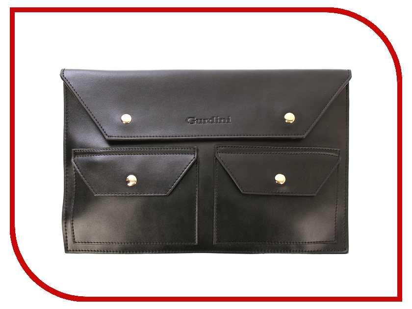 

Аксессуар Сумка 11-inch Gurdini для APPLE MacBook Air 11 Leather 1 Grade Handmade Black