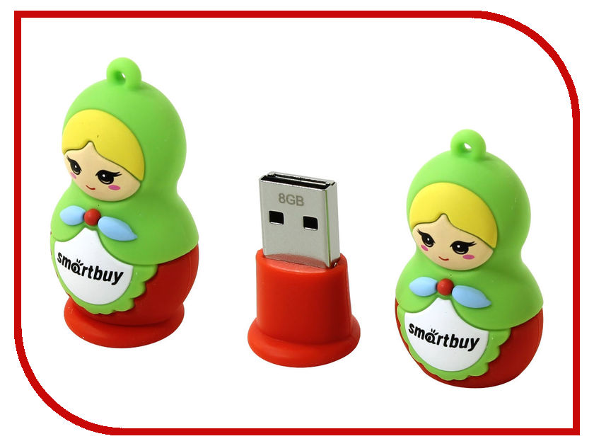 

USB Flash Drive 8Gb - SmartBuy Xmas series Matrioshka SB8GBDoll