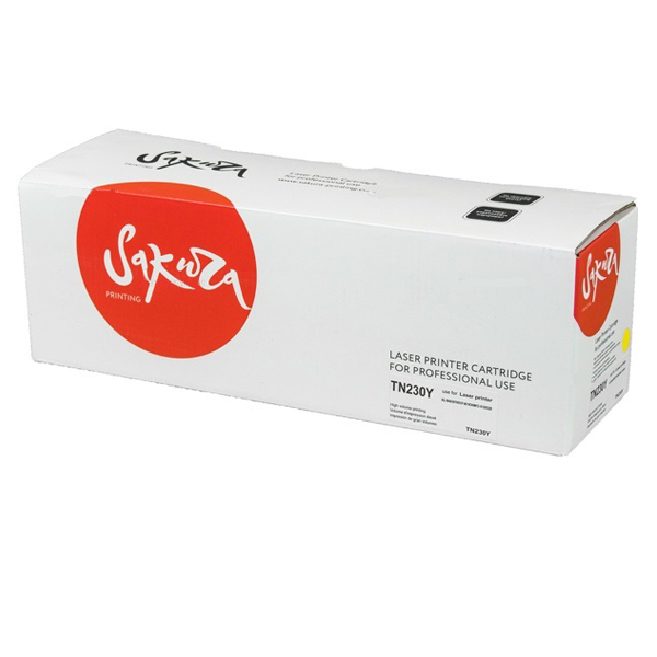 

Картридж Sakura TN230Y Yellow, TN230Y