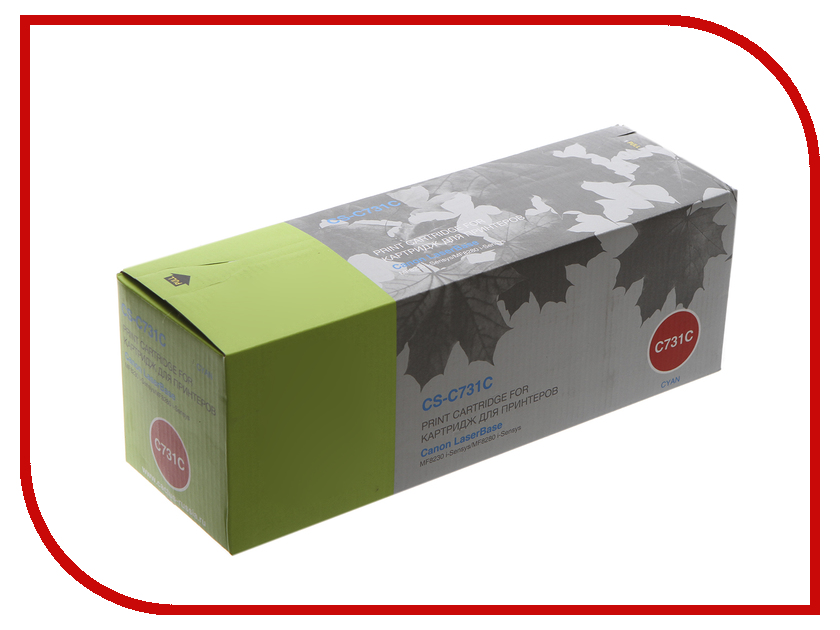 

Картридж Cactus CS-C731C Cyan для Canon LB i-Sensys MF8230/MF8280