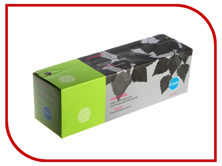 

Картридж Cactus CS-CF543A Magenta для HP LJ M254dw/M280nw/M281fdn