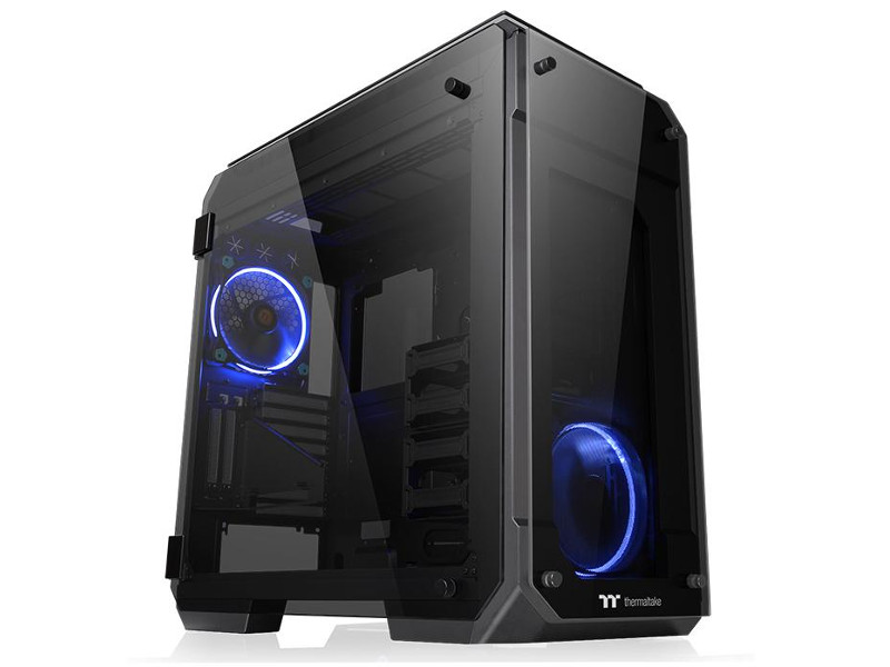 

Корпус Thermaltake View 71 Tempered Glass Black CA-1I7-00F1WN-00, View 71 Tempered Glass