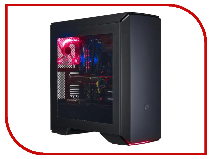 

Корпус Cooler Master MasterCase 6 Pro MCY-C6P2-KW5N-01 Black/red