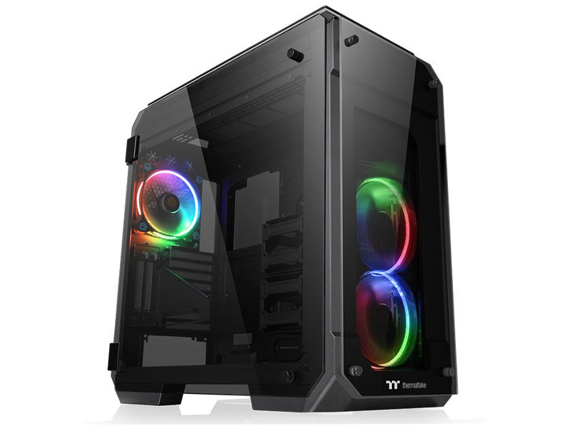 

Корпус Thermaltake View 71 Tempered Glass RGB Black CA-1I7-00F1WN-01, View 71 Tempered Glass RGB