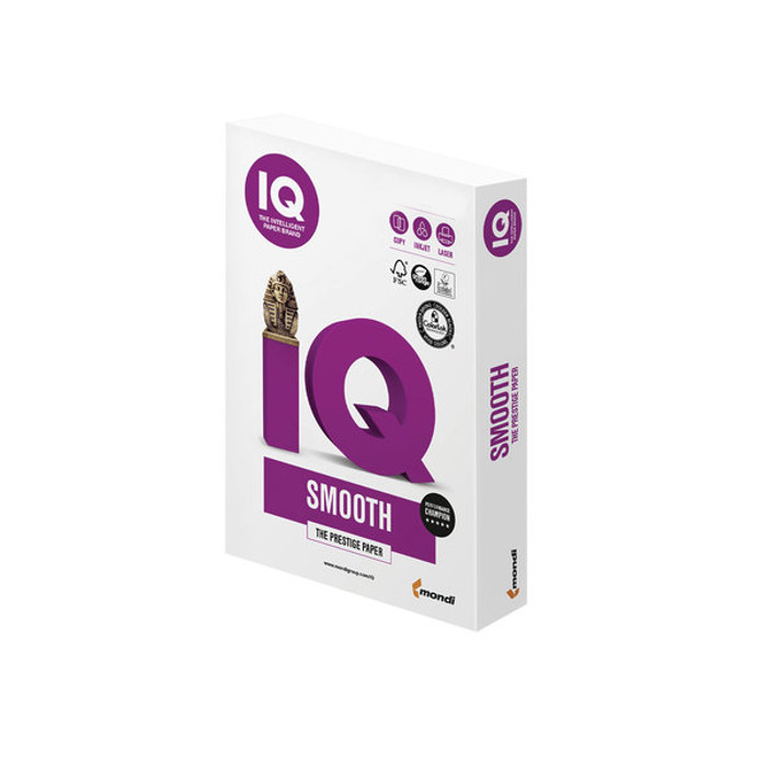 Бумага IQ Selection Smooth А4 90g/m2 500л A+ 110739