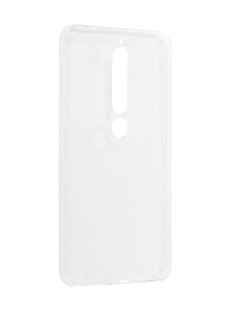 Чехол Onext для Nokia 6 2018 Silicone Transparent 70575 чехол awog на nokia c30 нокиа c30 морозная лавина синяя