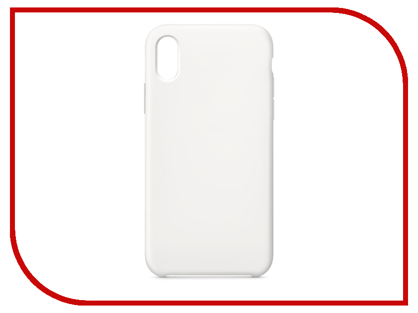 

Аксессуар Чехол APPLE iPhone X Silicone Case White MQT22ZM/A