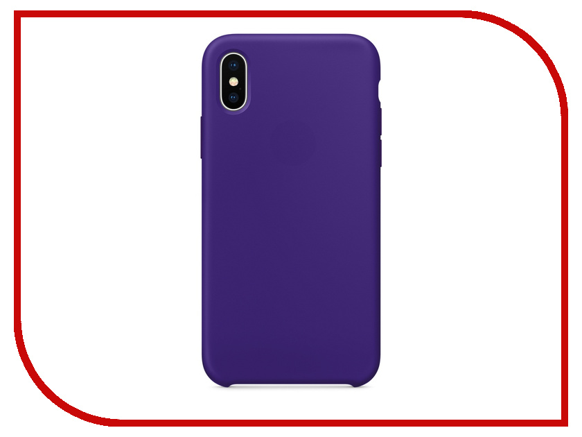 

Аксессуар Чехол APPLE iPhone X Silicone Case Ultra Violet MQT72ZM/A