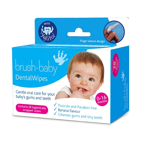 

Салфетки Brush-baby Dental Wipes BRB042, Dental Wipes BRB042