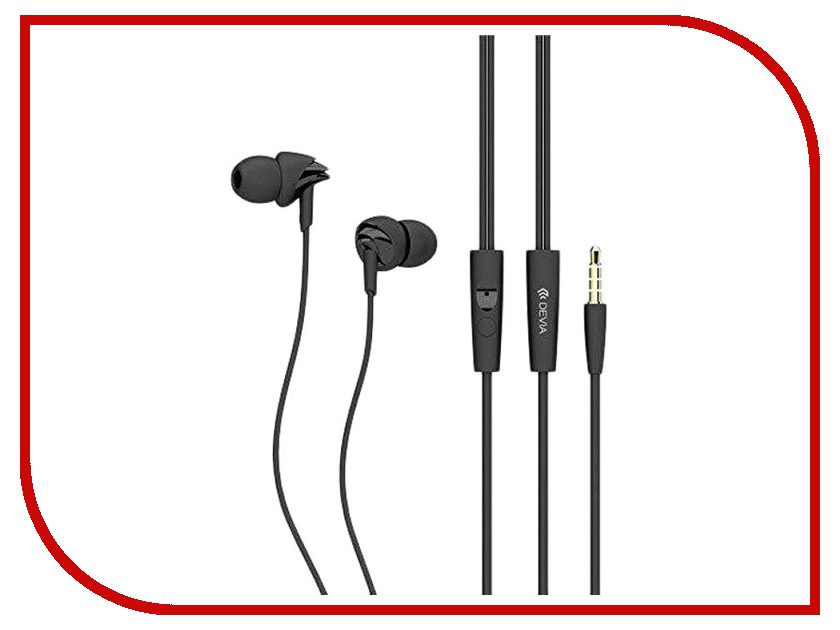 

Devia Ripple In-Ear Headphones Black