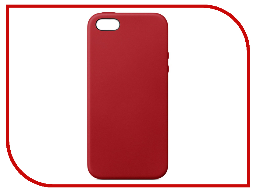 

Аксессуар Чехол APPLE iPhone SE Leather Case Red MR622ZM/A