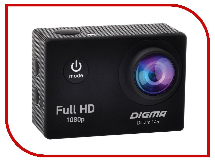 фото Экшн-камера Digma DiCam 145 Black