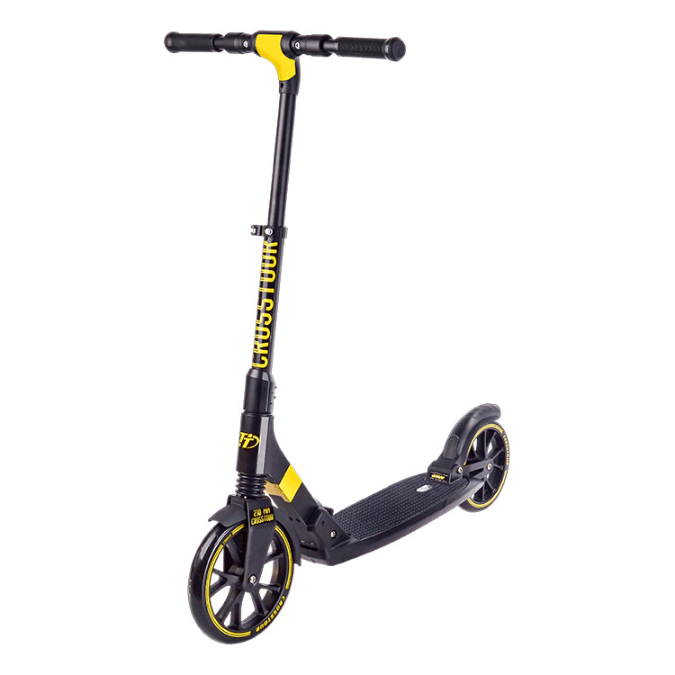 

Самокат Tech Team Crosstour 2019 Black-Yellow, Crosstour