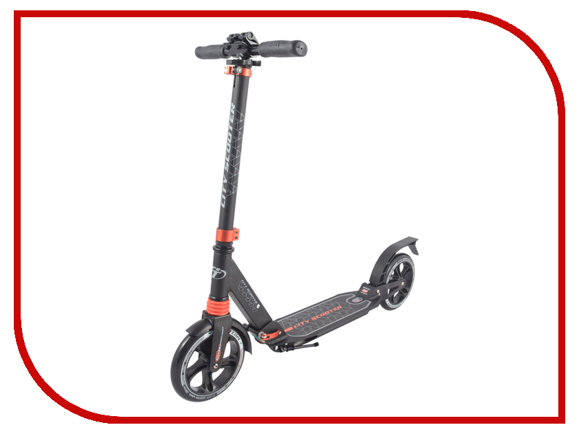 

Самокат Tech Team City Scooter Black-Orange