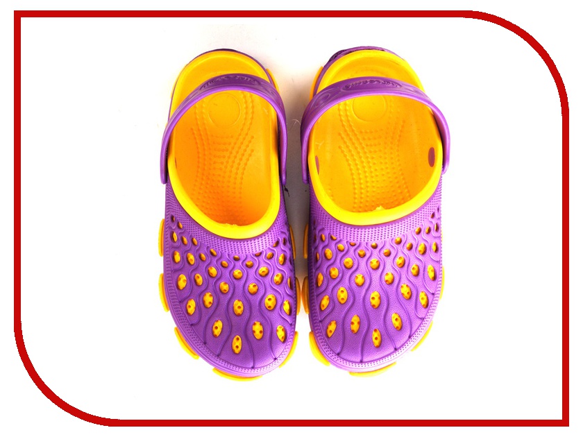 

Сапоги Колесник Сабо Дуэт ЭВА Yellow-Purple р.30